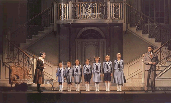 As Maria in  The Sound of Music  